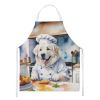 Great Pyrenees The Chef Apron Cooking Kitchen Server Baking Crafts Gardening for Adult Women Men, Unisex, Large, Multicolor