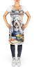 Old English Sheepdog The Chef Apron Cooking Kitchen Server Baking Crafts Gardening for Adult Women Men, Unisex, Large, Multicolor