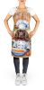 Boykin Spaniel The Chef Apron Cooking Kitchen Server Baking Crafts Gardening for Adult Women Men, Unisex, Large, Multicolor