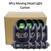 4Pcs/lot Led 200W Moving Head Beam Stage Effect Professional DJ Lights For Disco KTV Christmas Party Dance Nightclub DMX Control