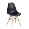 Set of 4 Modern Style Dining Chair, Shell Lounge Plastic Chair for Kitchen, Dining, Bedroom